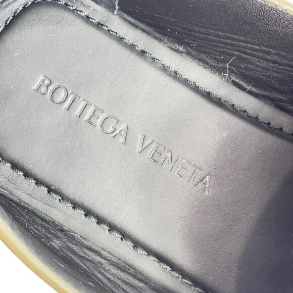 BOTTEGA VENETA Khaki Green Douglas Driver Loafers Intrecciato Woven 39.5- 6.5US - Picture 7 of 11